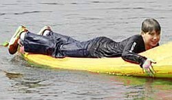 Sea Kayak capsize